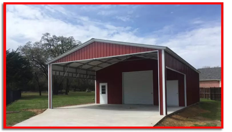 CARPORT/ GARAGE COMBO