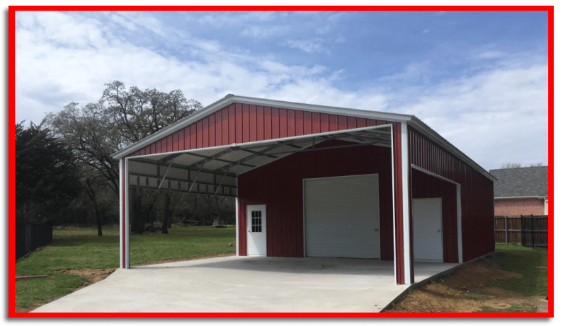CARPORT/ GARAGE COMBO